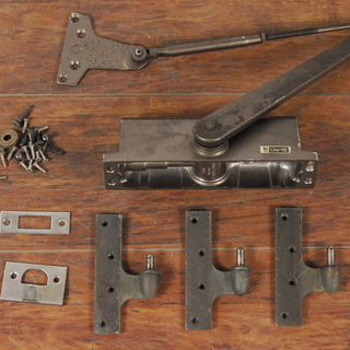 超高級 イタリア製 ドア 扉 アンティーク 青銅 建具 ハープを弾く女性 出入口 玄関