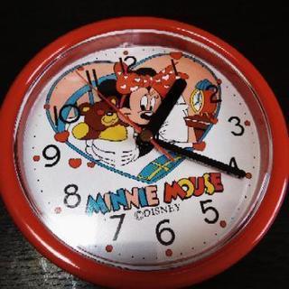ディズニー 時計 壁掛け　ミニーマウス