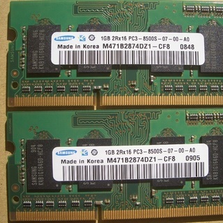 ノートパソコン　メモリー　SUMSUNG　PC3（DDR3）85...