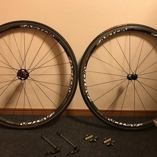 EASTON EC90SLX フルカーボン　チューブラー EASTON EC90SLX チューブラー 前後フルカーボン ロードバイク