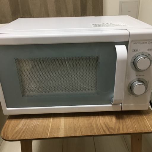 ニトリ 電子レンジ 美品 白