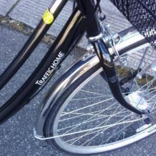 【マルキン】 トラフィックホーム 27インチ 外装6段変速 オートライト自転車