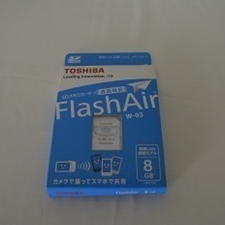 TOSHIBAのFlashAir　8Ｇ◆◆◆◆USED品