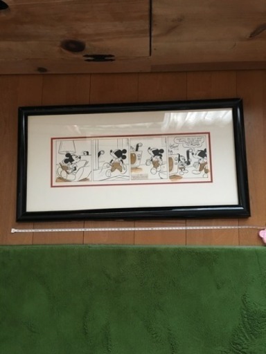 ミッキーマウスのイラスト 壁掛け ジャンク なごみ 茂原のインテリア