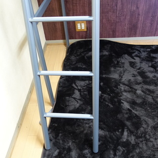 IKEA Svärta ロフトベッドフレーム+Malforsフォームマットレス+Tuddal