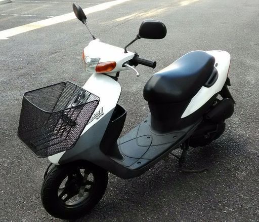 ■値下げ■スズキ レッツ2 原付 バイク ヘルメット付 自賠責31年3月まで