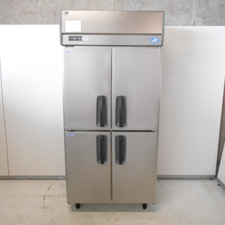 パナソニック ４扉冷凍冷蔵庫 左面冷凍右面冷蔵 SRR-K961C 凹みあり