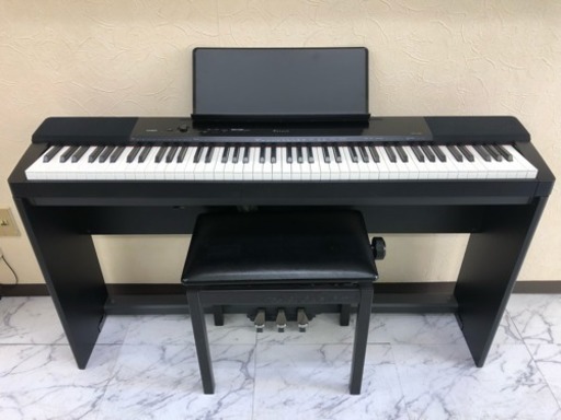 電子ピアノ CASIO Privia PX150 純正スタンド3本ペダル 椅子付き
