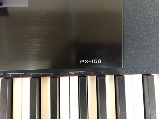 カシオ 電子ピアノ PX－150：2014年製 スタンド・３本ペダル・イス付