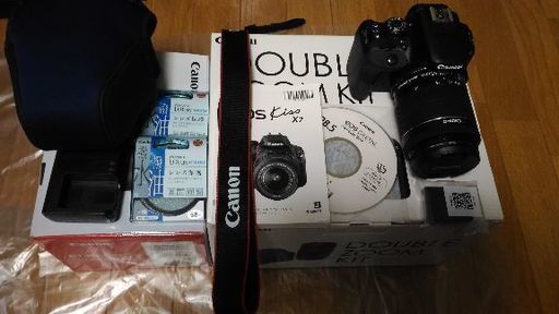 Canon EOSkissX7　DoubleZoomKit 新品同様