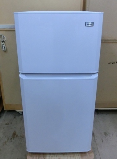 【販売終了いたしました。ありがとうございます。】Haier　2ドア　冷凍冷蔵庫　JR-N106K　2015年製　中古品