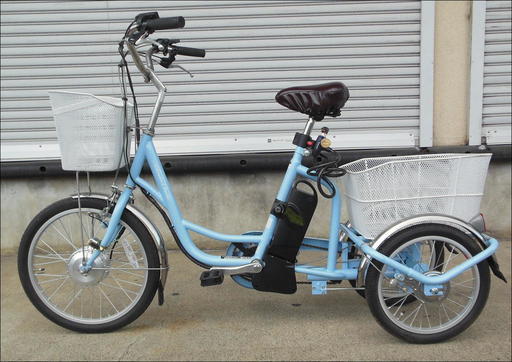 ★★　走行少ない美車！【ミムゴ　アシらくチャーリー】　ご年配の方どうぞ！　定価２０万円ほどの高級３輪電動アシスト自転車！　付属品全てあります！　お届けいたします！　★★