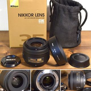 【美品】Nikon NIKKOR AF-S DX 35mm f1...