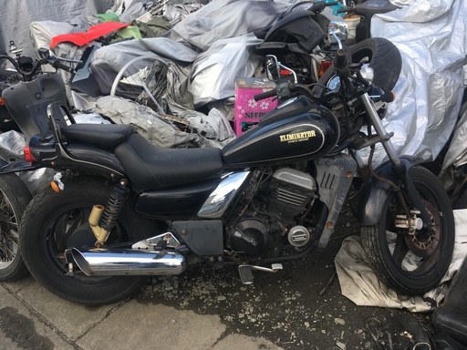 エリミネーター250SEジャンク部品取車