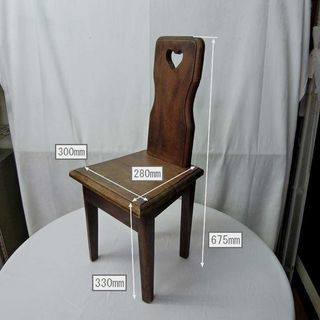 ★☆ 木製 スツール 古い小型椅子/飾り台 ☆★