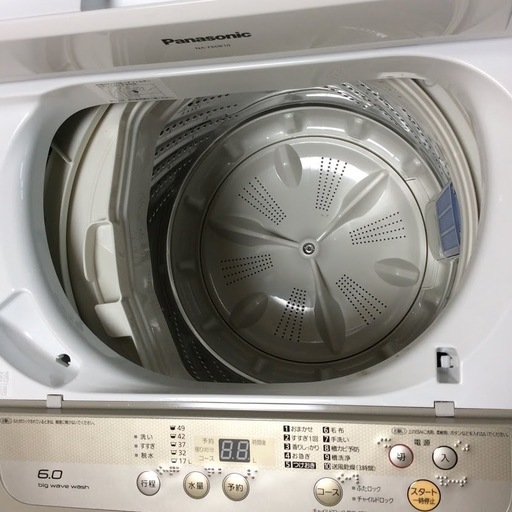 送料無料・設置無料サービス有り】洗濯機 2016年 Panasonic NA-F60B10 