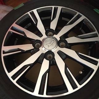 美品！タント純正ホイールタイヤセットTANTO