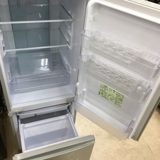 SHARP 167L 冷蔵庫 SJ-PD17X-N 2013年製 プラズマクラスター搭載