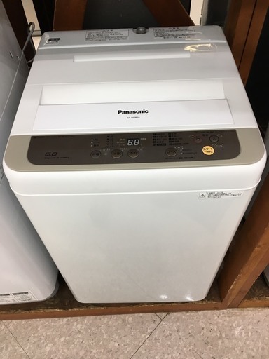 リサイクルマート大野城店 Panasonic 6.0kg洗濯機 2017年製