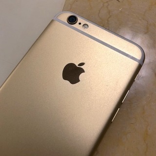 iPhone6 16GB ゴールド ケース付き