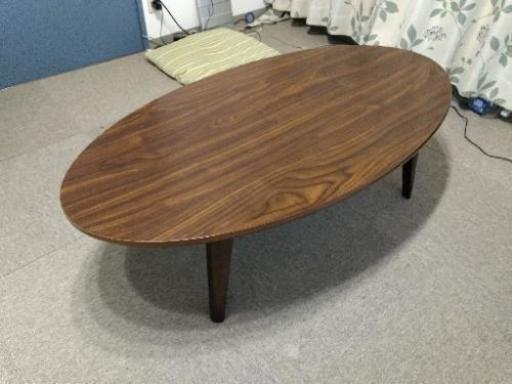 オシャレなこたつ 無印良品こたつ布団付き ヒロト 調布のテーブル こたつ の中古あげます 譲ります ジモティーで不用品の処分