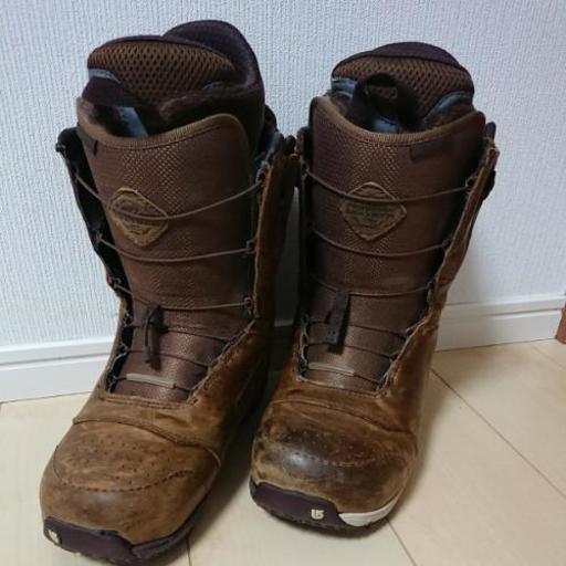 バートン x レッドウィング ION LEATHER 26cm BURTON x RED WING ion leather brown freestyle equivalent to