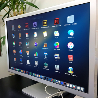 ディスプレイ・モニター本体 Apple Cinema HD Display M9179J/A M9179J/A｜Apple Cinema HD Display (30インチフラットパネル