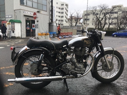 ロイヤルエンフィールド350ビュレット