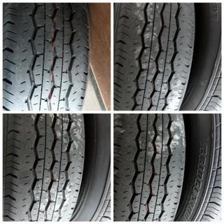 タイヤのみ 新車外し ブリヂストン エコピア RD-613 195/80R15 107 ...