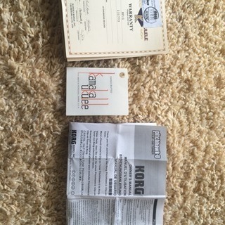 ウクレレ カマカ HF-1 美品中古 ケース＆チューナー付き