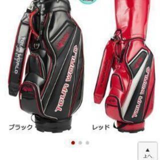 【お譲り先決定】ゴルフバック✨HONWA TOUR WORLD レッド 新中古