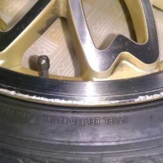 【中古】　和道 桜ホイール　16インチ 5.5J +45 PCD100-4H