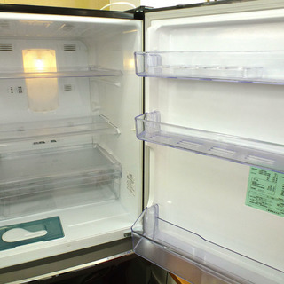 除菌クリーニング済み 札幌市内及び近郊地区配達ＯＫ 訳アリ格安品 三菱 335ℓ MR-C34S ブラック 2011年製 ￥24,800-