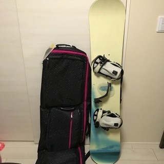 スノーボード＆ボードケースセット