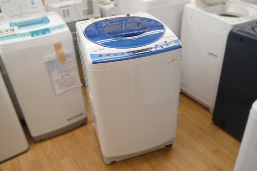 8kg 2013年 パナソニック 洗濯機 NA-FS80H5 布団 毛布 も可能 Panasonic ☆ PayPay(ペイペイ)決済可能 ☆ 札幌市 清田区 平岡