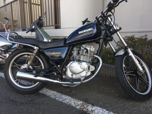 SUZUKI GN125H カスタム多数 新品パーツ多数有 機関好調
