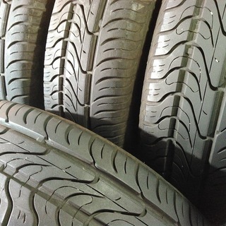 パジェロミニ純正 夏用【~80％富山】三菱純正 ミツビシ純正 アルミホイール 175/80R15 日本製TOYO　中古/4本