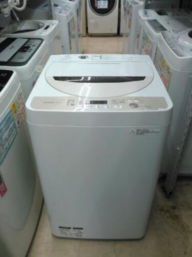 【 新生活 応援 】 SHARP 4.5kg 洗濯機　ES-GE45R-C 2016年製