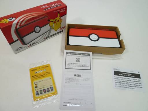 New 2DS LL ポケモンカラー 美品 使用期間極小