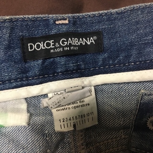 DOLCE & GABBANA Womens Collection Via San Damiano 7 Blue Jeans