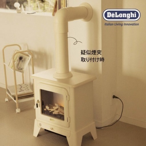 おしゃれ♪デロンギ 暖炉型電気ファンヒーター (ﾃﾞｲｼﾞｰ) 福岡の季節 