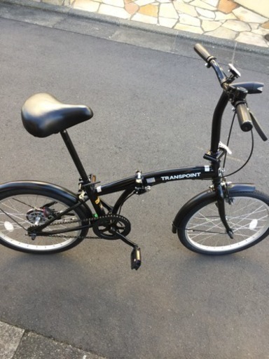 【ほぼ未使用】折りたたみ自転車 ほぼ新品 折りたたみ自転車 ギア無し