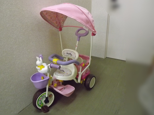 アイデス ミッフィー プチハナカーゴ三輪車 対象年齢 1 5 5歳未満 札幌西岡発 モノハウス 西岡 月寒中央の三輪車の中古あげます 譲ります ジモティーで不用品の処分