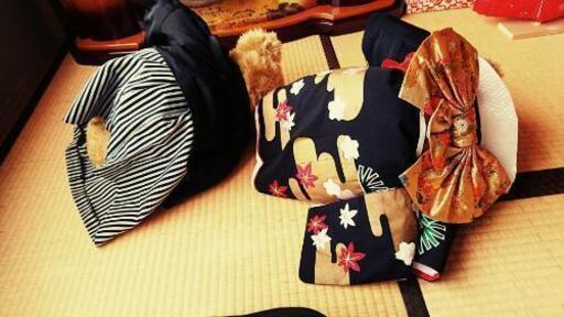 ぬいぐるみ 和装テディベア非売品