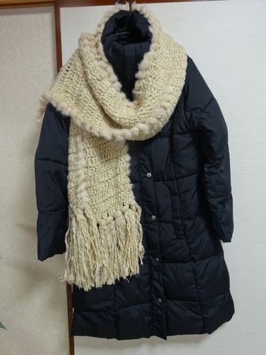 大判ファー付きマフラー Milk購入品 はな 国分寺の小物 マフラー