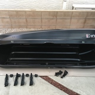 値下げ！ おまけ付き INNO ルーフボックス シャドウ ロング 440リットル ブラック BR1200BK