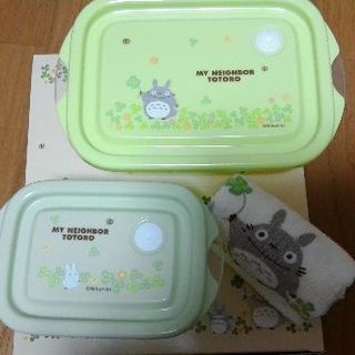 新品未使用♥トトロ♪タッパーセット  ２５日までです！