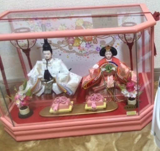 去年購入、雛人形。