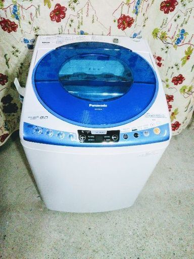 【配達設置無料】Panasonic大容量8.0kg洗濯機✨ecoナビ搭載♻