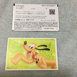 ディズニーランド・シー共通2枚セット